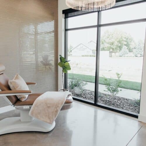 Peaceful atmosphere at clinic | Skin N Tox Aesthetics | Meridian, ID