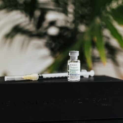 Dysport bottle and injection | Skin N Tox Aesthetics | Meridian, ID