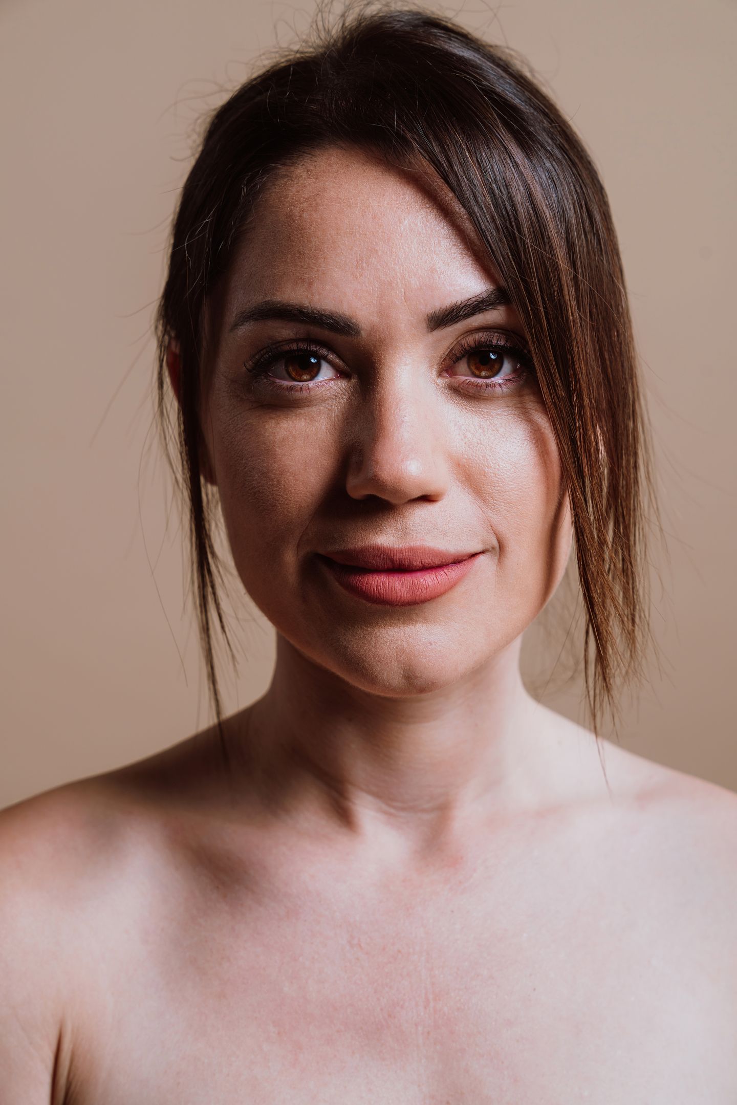 Woman with healthy even skin tone after IPL photofacial